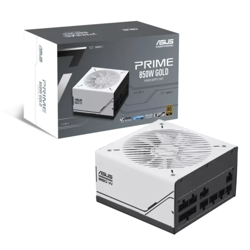 ASUS PRIME AP‑850G 850W 80+ Gold Fully Modular Power Supply White