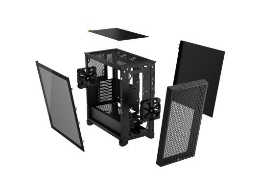 CORSAIR 3000D RGB AIRFLOW Mid-Tower PC Case Black - Image 3
