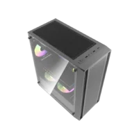 DarkFlash DK353 Mini Gaming Casing Black – High Airflow PC Case - Image 2