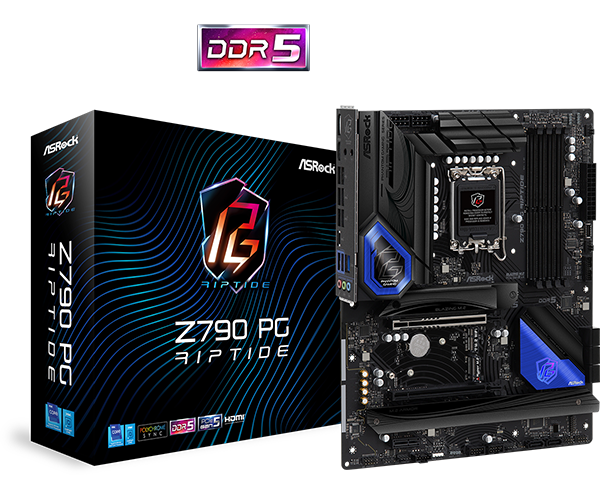 Z790 PG Riptide motherboard Intel Z790 ATX board