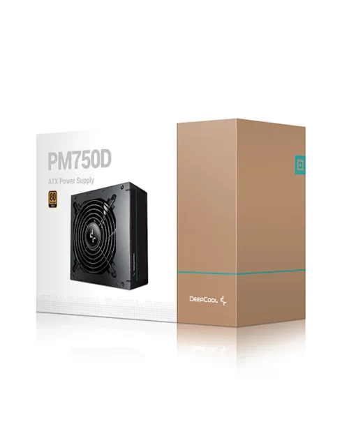 DeepCool PM750D PSU 750W 80 Plus Gold power supply unit