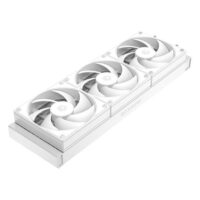 ID‑COOLING DASHFLOW 360 XT LITE Liquid Cooler White – 360mm ARGB CPU Cooling System - Image 2