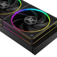 ID‑COOLING SL360 Space LCD 360mm AIO CPU Cooler Black – Premium Liquid Cooling with LCD Display - Image 3