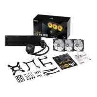 TUF Gaming LC II 360 ARGB – Asus 360mm AIO Liquid CPU Cooler Black - Image 2