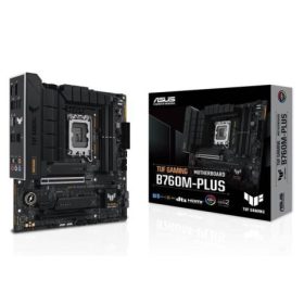 ASUS TUF GAMING B760M‑PLUS DDR5 motherboard micro‑ATX layout