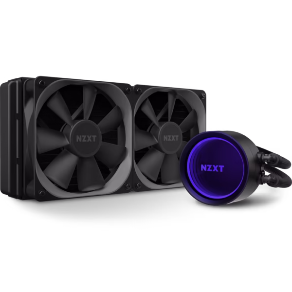 NZXT Kraken X53 240mm liquid cooling system with dual Aer RGB 2 fans