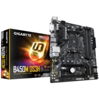 Gigabyte B450 Ultra Durable Motherboard top view