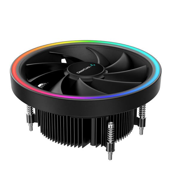 DeepCool-UD551-ARGB-Top-Flow-CPU-Cooler-Price-in-Pakistan-ZiComputers DeepCool UD551 ARGB top‑flow CPU cooler with 136 mm RGB fan