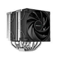 DeepCool AK620 air cooler dual‑tower heatsink black CPU cooler