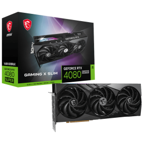 MSI GeForce RTX 4080 Super 16GB Gaming X Slim graphics card