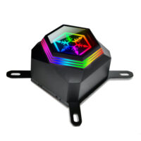 SilverStone PF240 240mm ARGB AIO Liquid CPU Cooler – Black | Efficient RGB Cooling - Image 2