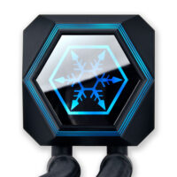 SilverStone PF240 240mm ARGB AIO Liquid CPU Cooler – Black | Efficient RGB Cooling - Image 3