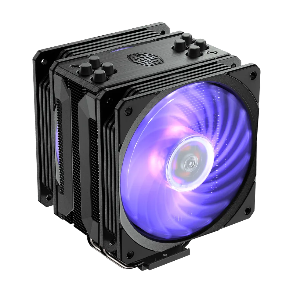 smart (2) Cooler Master Hyper 212 RGB Black Edition 120 mm CPU air cooler