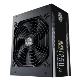 Cooler Master MWE Gold 1250 V2 Fully Modular 80 Plus Gold ATX PSU front view