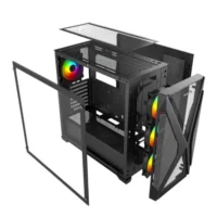 Thunder Diesel TGC‑684 ATX Gaming Case – 3 ARGB Fans Pre‑Installed - Image 4