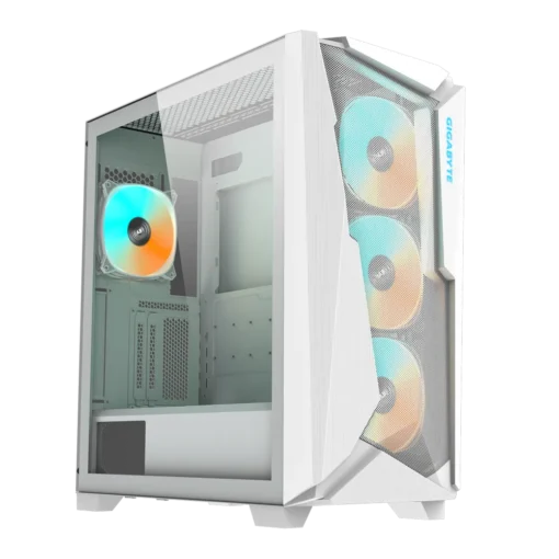 GIGABYTE C301 GLASS V2 Mid‑Tower ATX Gaming Case black