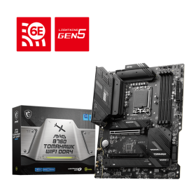 MSI MAG B760 TOMAHAWK WIFI DDR4 Motherboard - Supports Intel 12th/13th Gen Processors