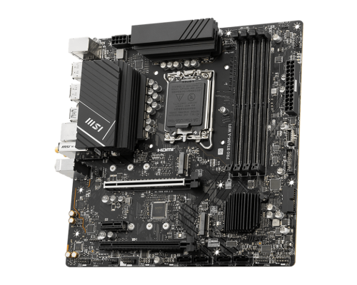 MSI Pro B760M‑A WIFI DDR5 Motherboard – Intel B760 Micro‑ATX Performance - Image 3