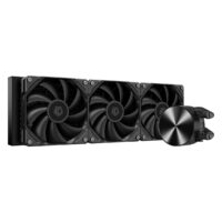 ID-COOLING FX360 PRO Black 360mm ARGB liquid CPU cooler front view
