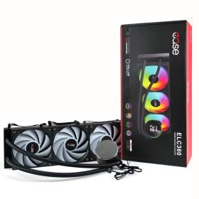Ease ELC 360mm ARGB Cooler with Digital Temperature Display