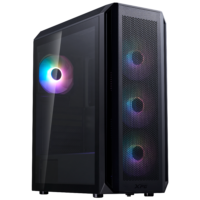Valor Air Plus Mid-Tower WH/BK ARGB Gaming Chassis - Image 3