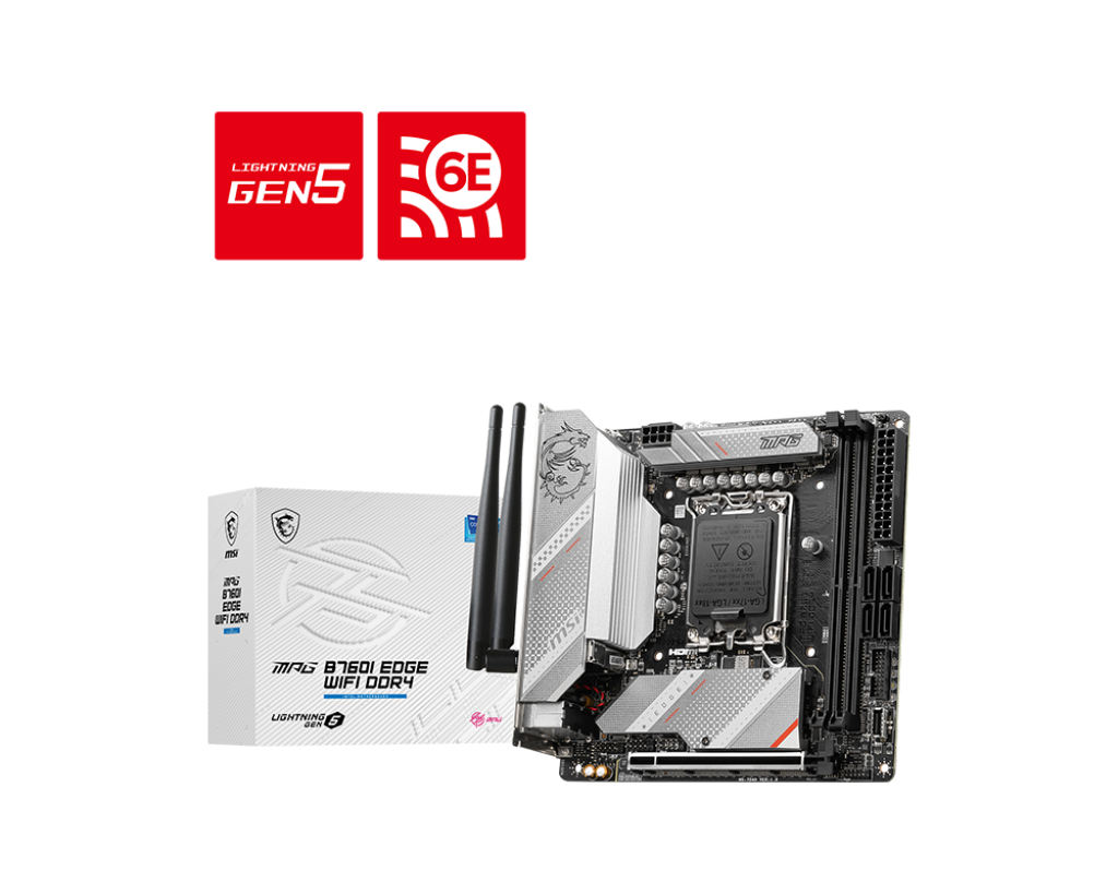 MSI MPG B760I EDGE WIFI DDR4 Mini-ITX motherboard