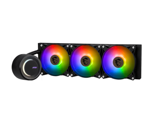 MAG CORELIQUID E360 White 360mm Liquid CPU Cooler | Efficient ARGB AIO Cooling - Image 4