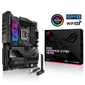 ROG STRIX Z790 MAXIMUS HERO motherboard board top view