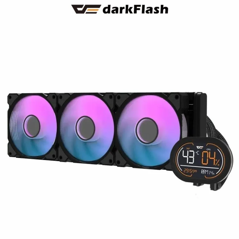202410040023326.png DarkFlash DH360D 360mm ARGB liquid CPU cooler with segment LCD display