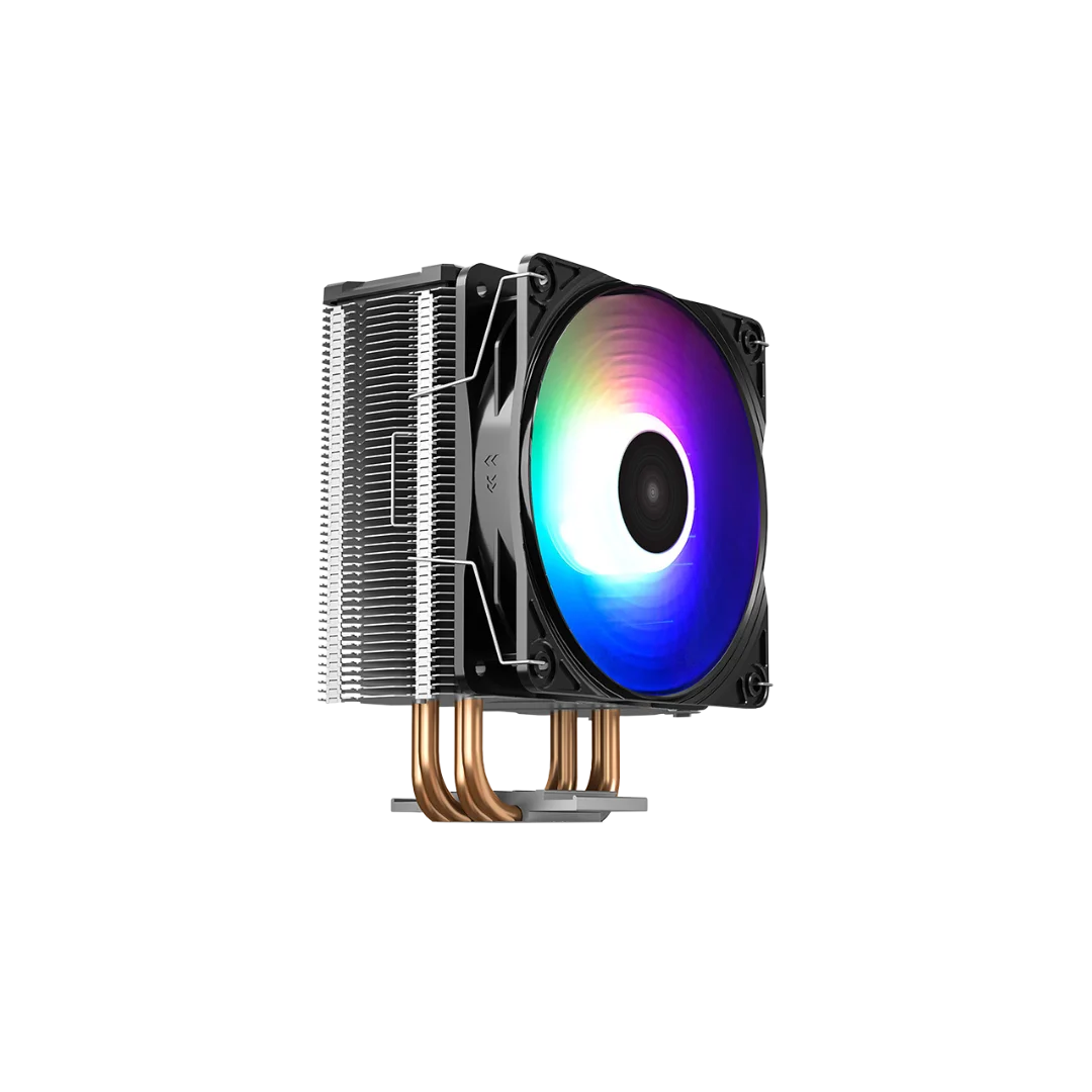 3-2 DeepCool Gammaxx GT A-RGB CPU air cooler front view