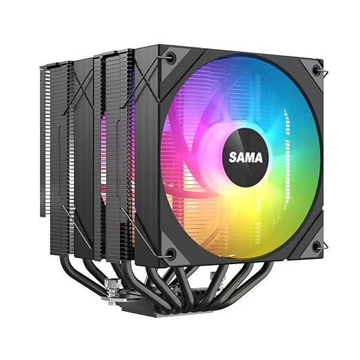 61+wy8hcDYL._SX522_ SAMA 6PW ARGB CPU Cooler