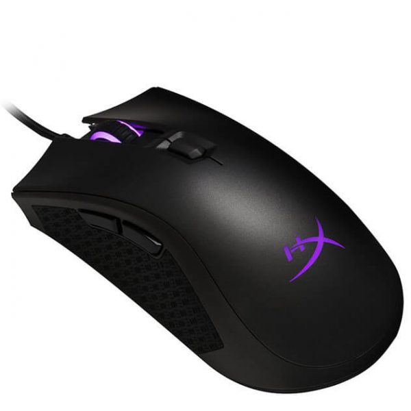 images HyperX Pulsefire FPS Pro RGB Gaming Mouse top view open box