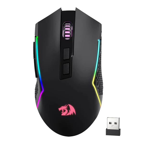 redragon-m693-trident-pro-gaming-mouse-front_2048x2048 Redragon M693 Trident gaming mouse three‑mode wireless and wired