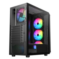 SAMA 205A ATX ARGB Chassis – High‑Performance Gaming Case with RGB Lights - Image 3