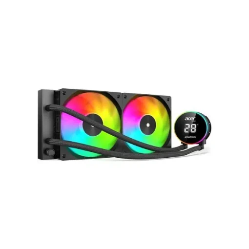 Acer AC240YN 240mm ARGB liquid CPU cooler with LCD display