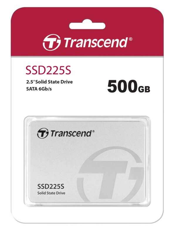 Transcend 225S 500GB SATA III 2.5″ SSD internal storage drive