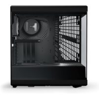 Y40 ATX PC Case with PCIe 4.0 Riser – Black Gaming Chassis - Image 5