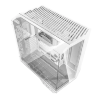 DarkFlash DY470 ATX PC Case (WHITE) with Three‑Side Glass Panel - Image 4