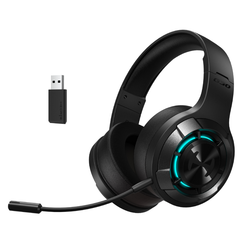 a0318d24152c5e46854cf42959451846 Edifier G30S Wireless Gaming Headset – Dual Mode, 2.4GHz & Bluetooth, RGB Lighting - Image 1