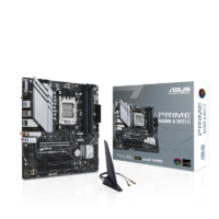 ASUS PRIME B650M‑A WIFI II motherboard top view