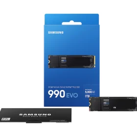 Samsung 990 EVO 1TB NVMe M.2 SSD high-speed internal storage