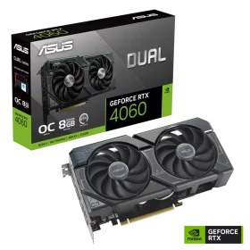 RTX 4060 OC ASUS Dual graphics card front view
