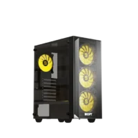 Boost Pro Series P200 Mid Tower Case – 4 ARGB Fans Tempered Glass High Airflow - Image 2