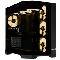 Boost Elite Series X100 Gaming Case – 7 ARGB Fans High-Airflow ATX Chassis - Image 5