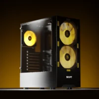 Boost Enclosure Pro Series P100 with 3 ARGB Fans