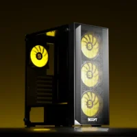 Boost Pro Series P200 Mid Tower Case with 4 ARGB fans