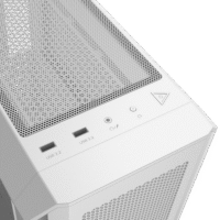 XPG VALOR AIR PLUS Mid-Tower Gaming Case – High Airflow, Pre-Installed Fans, Tempered Glass (WHITE) - Image 4