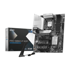 MSI PRO B860M-P WiFi DDR5 motherboard with PCIe 5.0