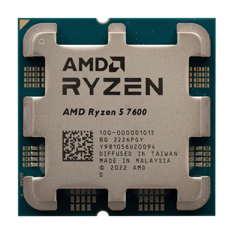 AMD Ryzen 5 7600 Tray CPU AM5 desktop processor