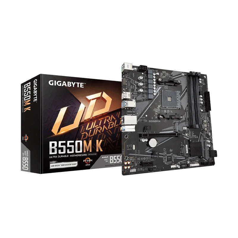 GIGABYTE B550M‑K motherboard AMD B550 Micro‑ATX board